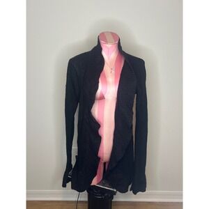 Black Snug Cardigan Size Small